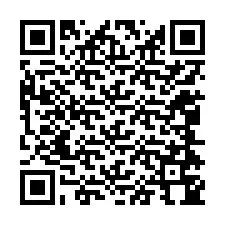 QR kód a telefonszámhoz +12044744192