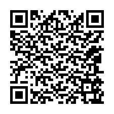 Kod QR dla numeru telefonu +12045567459