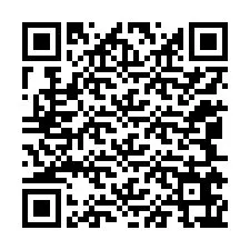 QR-code voor telefoonnummer +12045667424