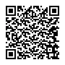 QR-koodi puhelinnumerolle +12045667426