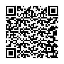 Kode QR untuk nomor Telepon +12045667434