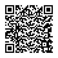 Código QR para número de teléfono +12045667440