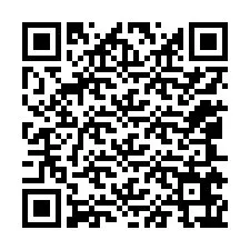 Codice QR per il numero di telefono +12045667449