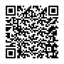 QR код за телефонен номер +12045667459