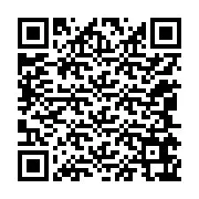 Código QR para número de teléfono +12045667464