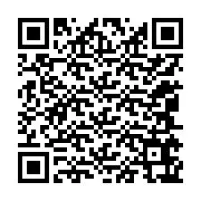 Kode QR untuk nomor Telepon +12045667474