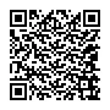 QR Code pour le numéro de téléphone +12045667478