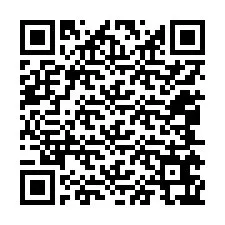 Código QR para número de teléfono +12045667493