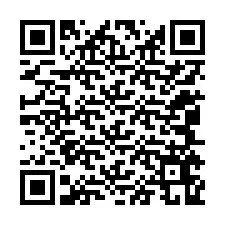 Código QR para número de telefone +12045669634