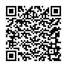 Código QR para número de teléfono +12046977001