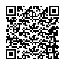 Código QR para número de telefone +12048669857