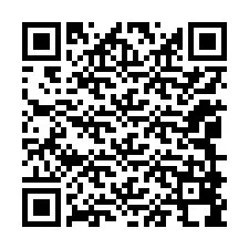 QR-Code für Telefonnummer +12049898235