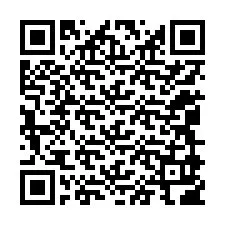 電話番号のQRコード +12049906074