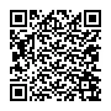 QR код за телефонен номер +12052067752