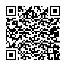 Código QR para número de telefone +12052069897