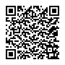 QR Code สำหรับหมายเลขโทรศัพท์ +12052163449