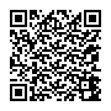 Código QR para número de teléfono +12052442810