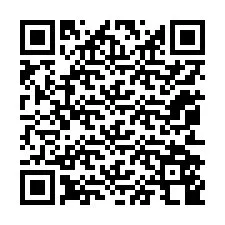 QR-koodi puhelinnumerolle +12052548315