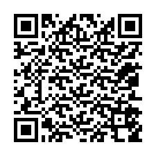 Kode QR untuk nomor Telepon +12052558849