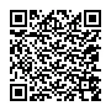 Codice QR per il numero di telefono +12052558858