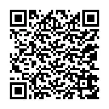 QR-code voor telefoonnummer +12052657828