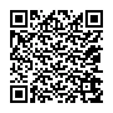 QR-code voor telefoonnummer +12052657989