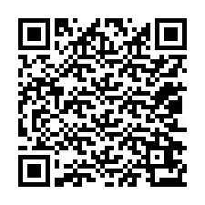 QR-code voor telefoonnummer +12052673299