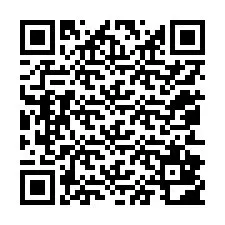 QR-koodi puhelinnumerolle +12052802548