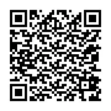 Código QR para número de teléfono +12052826884