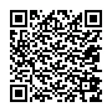 QR код за телефонен номер +12052826887