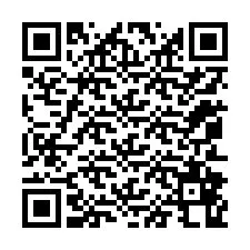 QR-koodi puhelinnumerolle +12052868551