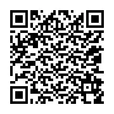 Código QR para número de teléfono +12052958588