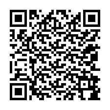 QR-code voor telefoonnummer +12052984434