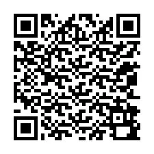 QR-code voor telefoonnummer +12052990434