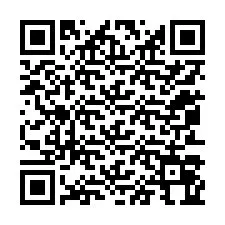 Código QR para número de teléfono +12053064454