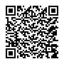 Código QR para número de teléfono +12053086869