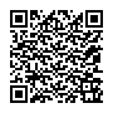 QR-koodi puhelinnumerolle +12053161341