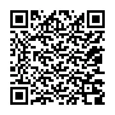 Código QR para número de teléfono +12053208189