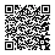 Código QR para número de teléfono +12053244504