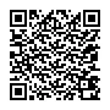 QR kód a telefonszámhoz +12053420184