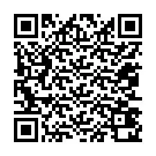 QR kód a telefonszámhoz +12053420393