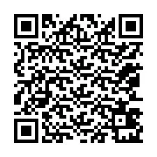 QR-code voor telefoonnummer +12053421529