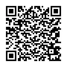 QR-Code für Telefonnummer +12053421530