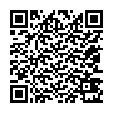 QR kód a telefonszámhoz +12053421939