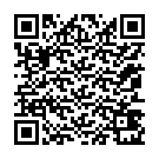 Código QR para número de teléfono +12053421941