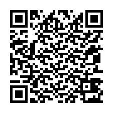 Código QR para número de teléfono +12053423840