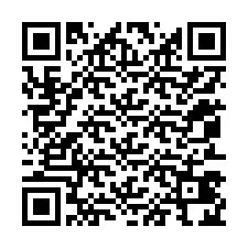 Código QR para número de teléfono +12053424040