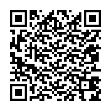 QR kód a telefonszámhoz +12053424042