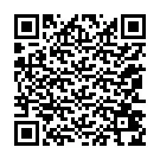 QR-код для номера телефона +12053424774