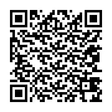 Kode QR untuk nomor Telepon +12053424832